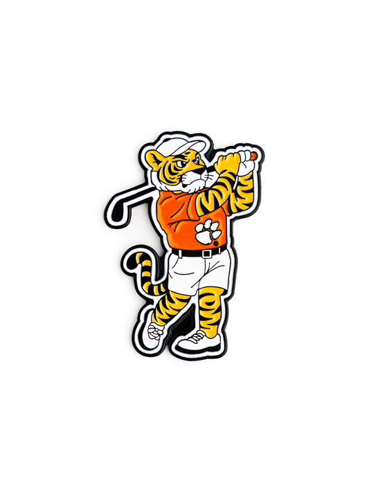 Clemson Swinging Tiger Ball Marker