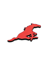 SMU Mustang Ball Marker