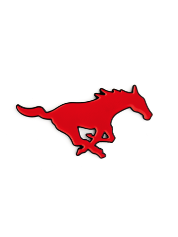 SMU Mustang Ball Marker